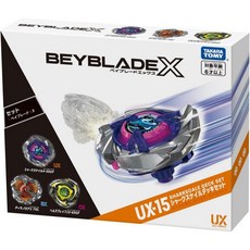 BEYBLADE 戰鬥陀螺 UX-15 鯊魚斬擊組, 多色, 1個