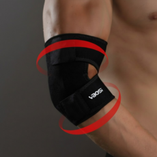 레츠굿 스포츠 엘보우 팔꿈치 보호대, 1개