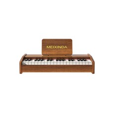 미니피아노 연습용 우드 초보자 악기 37키 건반, 1개, F. 6162 데스크톱 버전색 37 키보드