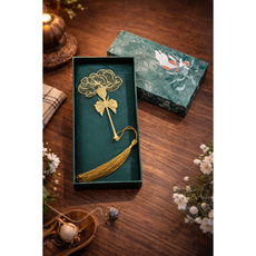 YIXUAN 예쁜 선물박스 플라워 고급 꽃 금속 책갈피 기념일선, 선물케이스, 1개, 카네이션