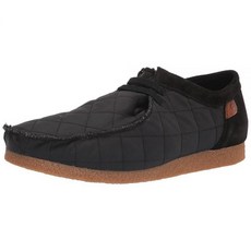 Clarks 남성용 Shacre Ii Step 블랙 텍스타일