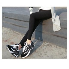 백포켓 하이 웨스트 레깅스 바지 힙업 운동 여성 스판 슬림핏 고무줄 편한