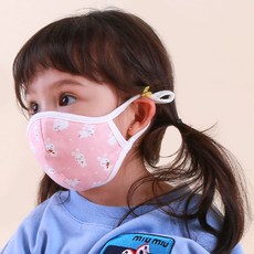 베니앙 유아 아동 순면 입체마스크 7개입 월화수목금토일 사계절용