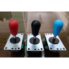 日本原裝SANWA三和JLF-TP-8YT水滴頭型搖桿 (四/八方向搖桿), 1個, 白色水滴頭型四個方向搖桿