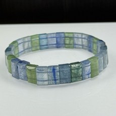 采禪手作 B840 藍綠晶手排10mm, 1個