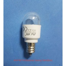E12 E14 E15 110V/220V 0.8W 50-60Hz 가정용 재봉틀 전구 전구 램프 가수 juki pfaff janome brother acme, E12 220V, 1개