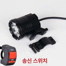 수중랜턴 써치라이트 해루질 방수 휴대용 작업등 잠수, 60W 대등기 6구 포함 점멸 제외