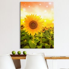 풍수아트 돈들어오는 풍수 해바라기 그림 액자 29종 29.긴급-풍요해바라기, 캔버스액자