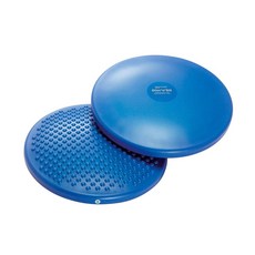 짐닉 디스크 '오' 싯 팽창식 좌석 쿠션 블루 Gymnic Disc 'o' Sit Inflatable Seat Cushion Blue, 1개