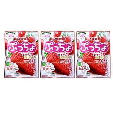 유하미카쿠토 푸쵸 딸기 캔디, 3개, 65g