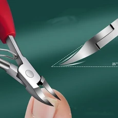 쿠쿠스토어 2개입 전문가 내성발톱깎이 - 두꺼운 손톱에 적합한 독수리 부리 디자인 넓은 입구 발, 01 2pc