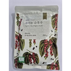 헤세드 유기농 순후추 후추가루 파우치, 3개, 200g