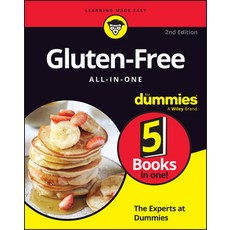 (영문도서) Gluten-Free All-In-One for Dummies Paperback, English, 9781394324507