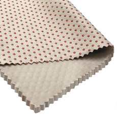 렌즈소녀 프리미엄 미끄럼방지 안경닦이, 렌즈소녀 프리미엄 논슬립 클리너 5장, 브라운(레드도트), 15x18cm, 5개