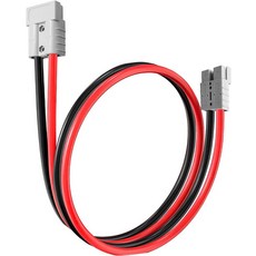 앤더슨 커넥터 플러그 50A 6AWG 케이블 커넥터용 BOQNZN 612 게이지 배터리 퀵 커넥터분리 일대일 파워 지게차 충전 점퍼 케이블용, 175A