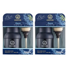 불스원 그라스 디퓨져블루 100ml 차량용방향제, (아쿠아), 2개