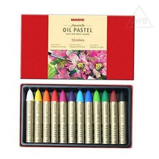 에스웍 수채 오일 파스텔 12색 오일파스텔