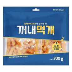 꺼내먹개 치킨고구마 300g 애견간식, 1개