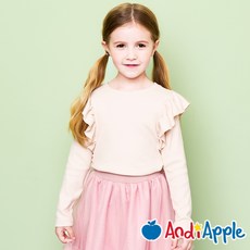 AndiApple 童款荷葉邊長袖上衣