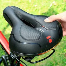 山地車 坐墊 加厚 矽膠 減震 座鞍, 如圖所示, 1個
