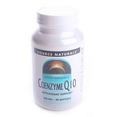 SOURCE NATURALS 無麩質輔酶Q10軟膠囊 200mg, 1罐, 90顆
