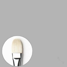 화홍 유화붓 804 30호 아크릴붓 평모 평붓 미술 화방, 1개