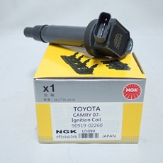 NGK 考耳 適用 豐田 CAMRY WISH PREVIA RAV4 INNOVA ALTIS CT200h 點火線圈, 1個, WISH 04-09年10月/單支