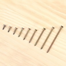 철판용 직결피스 접시머리 천연색 (#8x19) 500개/봉