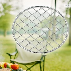 원플라이프 스텐 원형 미니 석쇠 13cm 캠핑석쇠소형