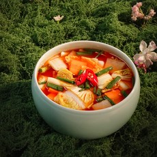 채선비 젓갈없는 비건 채식 나박김치 물김치, 1개, 3kg