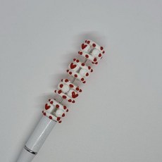 B21 볼펜꾸미기 볼꾸 동대문 꾸미기 DIY 캐릭터 알록달록 미니 파츠 케이크 사탕 캔디 하트 레드, B21 볼펜꾸미기 볼꾸 동대문 꾸미기 DIY 캐릭터 알