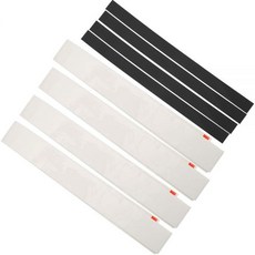 스쿼시그립 핸들 라켓그립 라켓 그립 라이트 고밀착 4개 공급 45.3 인치 40g 어린이 스쿼시용 핑크/화이트, White