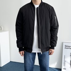 DAILT 男款保暖加墊飛行外套 MA-1