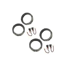 2쌍 6인치 6.5인치 스피커 설치 폭스바겐 2009-2015 CC 1999-2014 골프 1999-2016 제타 1998-2011 비틀 1998-2016 파사트 07-09 래, 2쌍 6인치 6.5인치 스피커 설치 폭스바겐 2009-