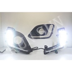 RUN SUN 車燈 車材 鈴木 2014 15 16 SWIFT LED L型日行燈 台灣製造, 1個