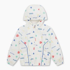 [백화점 정품] BENETTONKIDS 멀티 패턴 바람막이 점퍼 QAJP08531IV