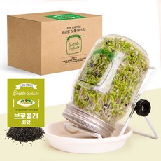 세경팜 보틀샐러드 브로콜리 새싹씨앗 새싹 재배기, 1개