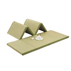 초탄탄 플리즈슬립 바닥매트리스 접이식 수면매트 토퍼 원룸 침대 매트 다용도 3단 접이식, 3.100X190(두께3cm)40