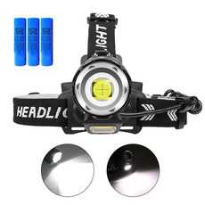 치프몰 XHP90 헤드랜턴 배터리 포함 해루질 낚시 캠핑 용품 랜턴, 1개