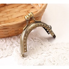 5개) 6.5cm둥근프레임 /동전지갑프레임/파우치프레임, 엔틱프레임