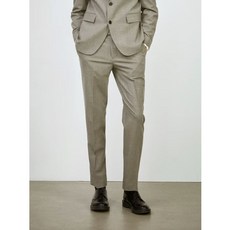 질스튜어트뉴욕 맨 [94사이즈 특가][질스튜어트뉴욕] 라이트베이지 오디더리핏 울스트레치 셋업 팬츠 JNPA2D181I1 514211