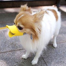 부드러운 소형견 입마개 산책 입질 짖음 방지 입마개, 1개