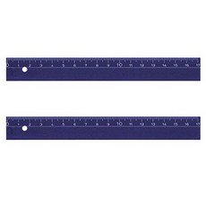 레이메이 후지이 룰러 17cm KM171, 블루, 2개