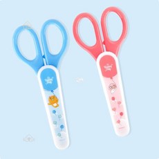 오 해피데이 안전 가위 유치원가위 사무용가위 유아안전가위, 단품(랜덤)