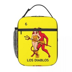 반데라 플래그 로테리아 카드 멕시코 빙고 복권 절연 도시락 가방 방수 열 쿨러 상자, A. 26x21x11cm, 12. 14