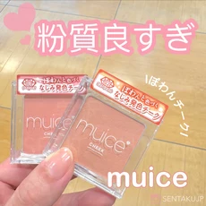 泉沢 muice 打亮餅 水光打亮 LDK推薦 腮紅, 腮紅 01 玫瑰色, 1個