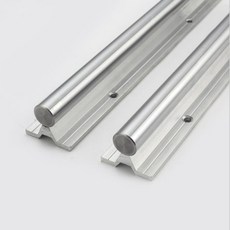 선형 샤프트 레일 2 개 SBR10 + 4 10mm 가이드 블록 cnc 부품 포함, 01 400mm