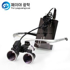 루빼 수술용 치과 의료용루페 돋보기 치과용 3.5배, 1세대 3.5배 실버(광원/판지)