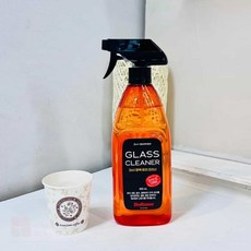 플러스샵 자동차 유리세정제 600ml 코팅제 유리크리너 세차용품