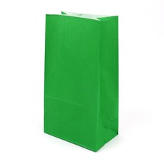 컬러 무지 각대 봉투 1P 종이박스 선물용박스, 녹색